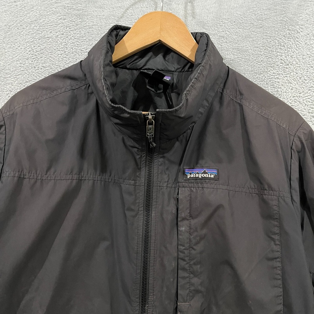 Patagonia Lightweight Crankset Jacket Mens Large Hideaway Hood Outdoors - Picture 7 of 14